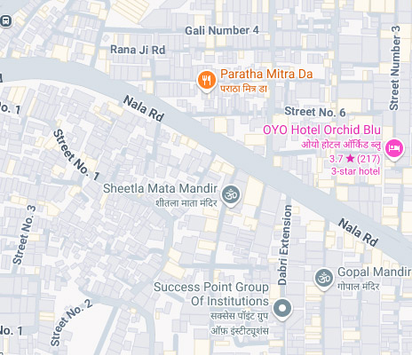 Map location of Hans Enterprises in West Delhi